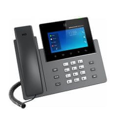 Grandstream GXV3450 Videotelefon SIP, 5" IPS bar.dot.displ., 16 računov SIP, Android11, WiFi, BT, PoE+