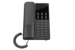 Grandstream Hotelski telefon GHP621 SIP črne barve