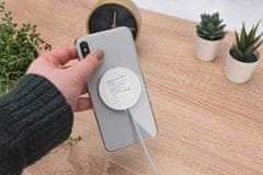 Digitus Brezžična polnilna podloga, magnetna, 15 W, združljiva s sistemom MagSafe