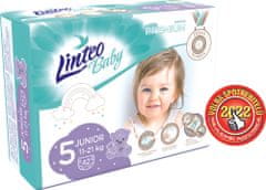 LINTEO BABY Premium plenice za enkratno uporabo 5 JUNIOR (11-21 kg) 42 kosov