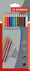 Stabilo Aquacolor barvice 12 kosov