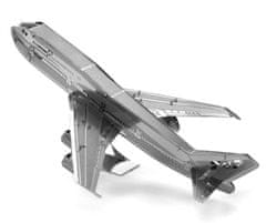 Metal Earth Kovinska Zemlja 3D sestavljanka: Boeing 747