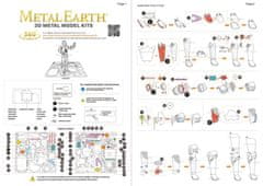 Metal Earth 3D kovinski model Star Wars: C-3PO (zlati)