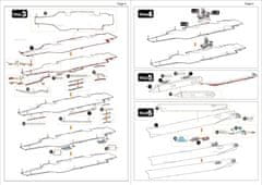 Metal Earth 3D kovinski model Vojna ladja USS T. Roosevelt