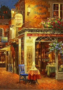 BLUEBIRD Puzzle Restavracija Auberge de Savoie 1000 kosov