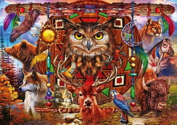 BLUEBIRD Animal Totem Puzzle 4000 kosov