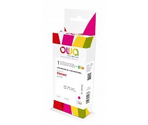 Armor Črnilo WECARE, združljivo s črnilom CANON CLi-571XLM, rdeče/magenta