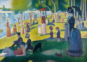 BLUEBIRD Puzzle Nedeljsko popoldne na otoku La Grande Jatte 1000 kosov