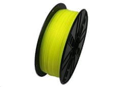 Gembird Navoj za tiskanje (filament) PLA, 1,75 mm, 1 kg, fluorescenčno rumena