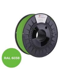 C-Tech PREMIUM LINE tiskarska vrvica (filament), ABS, svetleče zelena, RAL6038, 1,75mm, 1kg