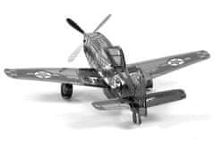 Metal Earth 3D sestavljanka Letalo Mustang P-51