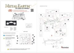 Metal Earth 3D sestavljanka Letalo Mustang P-51