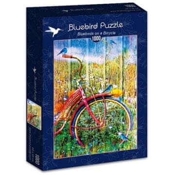 BLUEBIRD Puzzle Modre ptice na kolesu 1000 kosov
