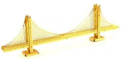 Metal Earth 3D sestavljanka Golden Gate Bridge (zlati)