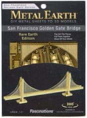 Metal Earth 3D sestavljanka Golden Gate Bridge (zlati)