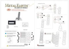 Metal Earth 3D sestavljanka Nagibni stolp v Pisi
