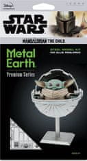 Metal Earth 3D sestavljanka Star Wars Mandalorian: Otrok (ICONX)