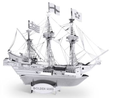 Metal Earth 3D sestavljanka Ladja Golden Hind