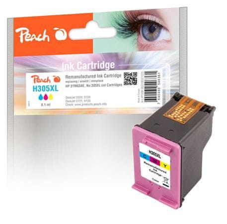 Peach združljiva kartuša HP št. 305XL, barvna