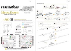Metal Earth 3D sestavljanka Nemška podmornica tipa XXI