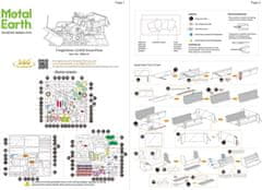 Metal Earth 3D sestavljanka Freightliner 114SD snežni plug