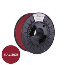 C-Tech PREMIUM LINE tiskarska vrvica (filament), ABS, orientalsko rdeča, RAL3031, 1,75mm, 1kg