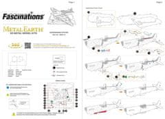 Metal Earth Kovinska Zemlja 3D sestavljanka: Supermarine Spitfire