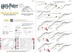 Metal Earth 3D sestavljanka Harry Potter: Zmaj iz Gringottsa