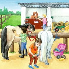 Ravensburger Dan na konju Puzzle 3x49 kosov