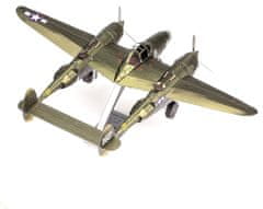 Metal Earth 3D sestavljanka Lockheed Martin P-38 Lightning (ICONX)