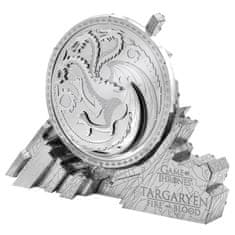 Metal Earth 3D sestavljanka Igra prestolov: grb Targaryenov (ICONX)