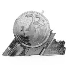 Metal Earth 3D sestavljanka Igra prestolov: grb Targaryenov (ICONX)