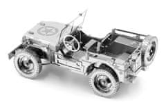 Metal Earth 3D sestavljanka Jeep Willys MB Overland (ICONX)