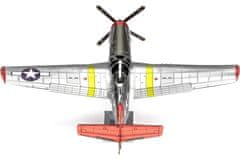 Metal Earth 3D sestavljanka P-51D Mustang letalcev iz Tuskegee (ICONX)