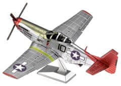 Metal Earth 3D sestavljanka P-51D Mustang letalcev iz Tuskegee (ICONX)