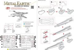 Metal Earth Kovinska Zemlja 3D sestavljanka: Vojna zvezd X-Wing