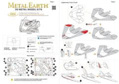 Metal Earth 3D sestavljanka Batman vs. Superman: Batwing