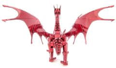 Metal Earth 3D sestavljanka Rdeči zmaj (ICONX)