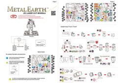Metal Earth Kovinska Zemlja 3D sestavljanka: Vojni stroj Marvel