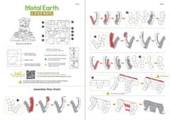 Metal Earth 3D sestavljanka Varuhi galaksije: Gamora