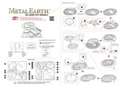 Metal Earth Kovinska Zemlja 3D sestavljanka: Zvezdne steze USS Enterprise NCC-1701-D
