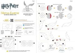 Metal Earth Kovinska Zemlja 3D sestavljanka: Harry Potter Goldilocks