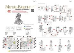 Metal Earth Kovinska Zemlja 3D sestavljanka: Transformerji Optimus Prime