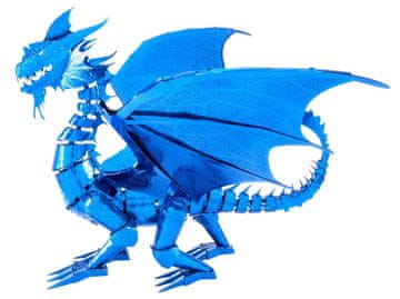 Metal Earth 3D sestavljanka Blue Dragon (ICONX)