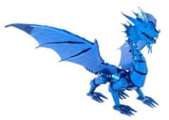 Metal Earth 3D sestavljanka Blue Dragon (ICONX)