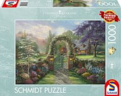 Schmidt Puzzle Koča s kolibri 1000 kosov