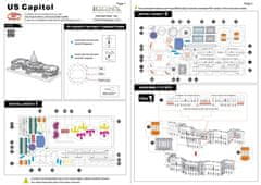 Metal Earth 3D sestavljanka Kapitol (ICONX)