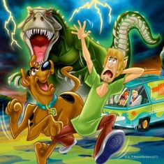 Ravensburger Scooby Doo sestavljanka: Nočne strahote 3x49 kosov