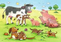 Ravensburger Živalska kmetija Puzzle 2x12 kosov