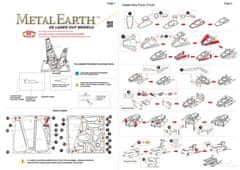Metal Earth 3D sestavljanka Vojna zvezd: Kylo Renov poveljniški raketoplan